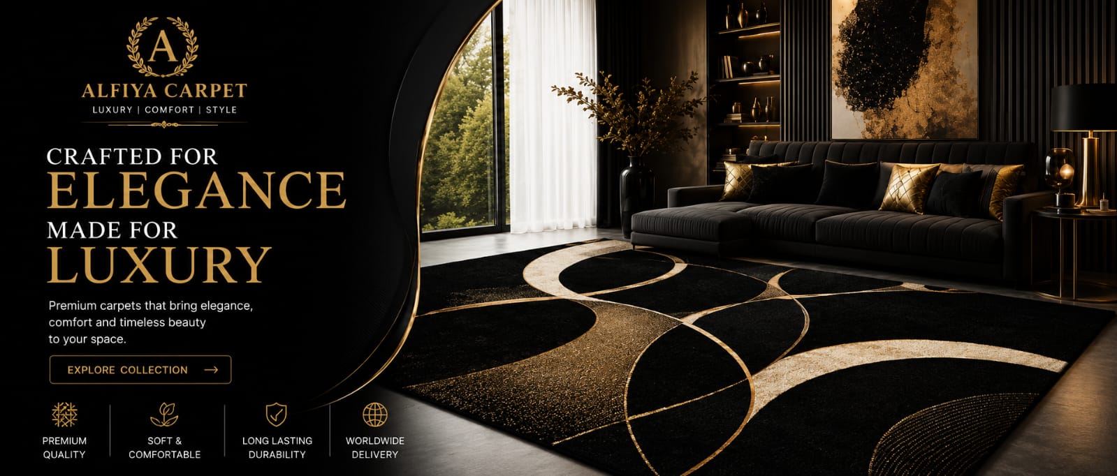 Alfiya Carpets Luxury Collection